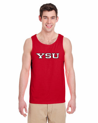 Youngstown Penguins Basic Block Tank Top - Red