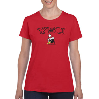 Youngstown Penguins Arch Logo Women's T-Shirt