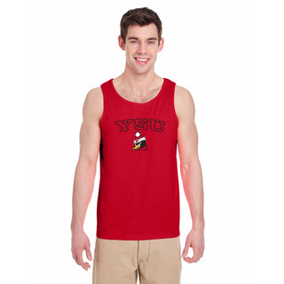 Youngstown Penguins Arch Logo Tank Top - Red