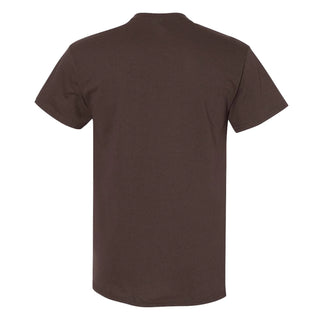 BGSU School Stack T-Shirt - Dark Chocolate