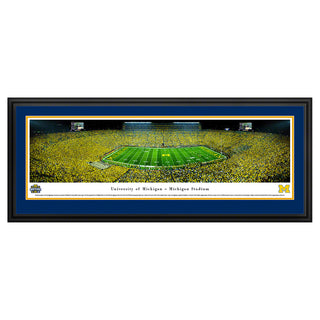Blakeway Michigan Wolverines Football - 50 Yard - Night Panorama