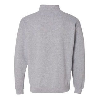 Eastern Michigan University Eagles Primary Logo 1/4 Zip - Sport Grey