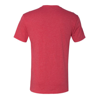 Houston Retro Script NLA Triblend - Vintage Red