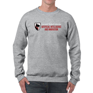 Carnegie Mellon University Tartans AI & Innovation Crewneck Sweatshirt - Sport Grey