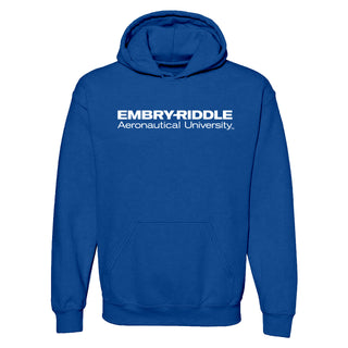 Embry-Riddle Aeronautical University Eagles Basic Block Hoodie - Royal