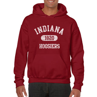Indiana Athletic Arch Logo Hoodie - Cardinal
