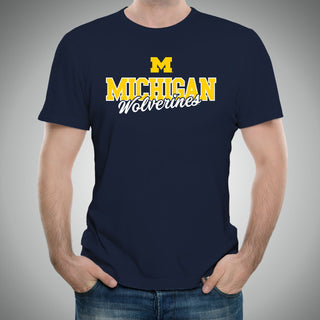Michigan Fresh Script - Navy