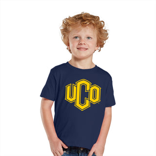 Central Oklahoma Bronchos Primary Logo Toddler T Shirt - Navy