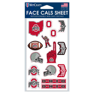 Ohio State Buckeyes Face Cals 4 x 7