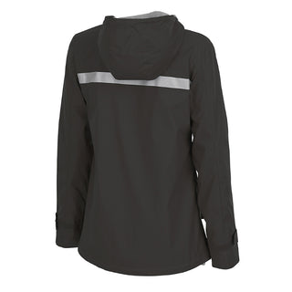 Ohio State Women's New England Rain Jacket - Black