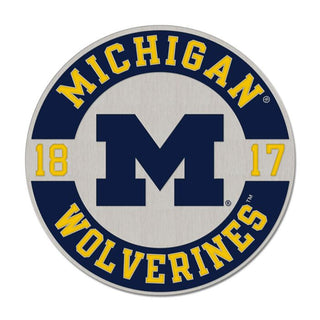 Michigan Wolverines ESTABLISHED Collector Enamel Pin Jewelry Card