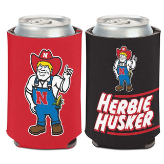 Nebraska Cornhuskers Mascot Can Cooler 12 oz.