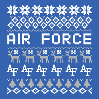 Air Force Academy Holiday Sweater T-Shirt - Royal