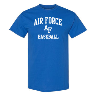 Air Force Academy Arch Logo Baseball T-Shirt - Royal