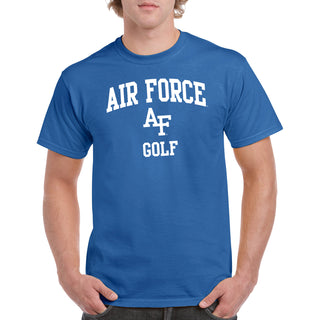 Air Force Academy Arch Logo Golf T-Shirt - Royal