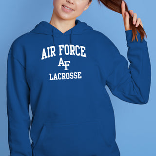 Air Force Academy Arch Logo Lacrosse Hoodie - Royal