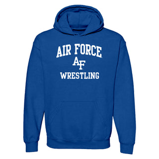 Air Force Academy Arch Logo Wrestling Hoodie - Royal
