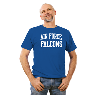 Air Force Academy Falcons Front Back T-Shirt - Royal