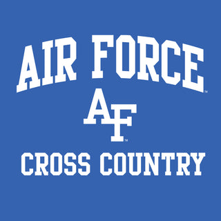 Air Force Academy Arch Logo Cross Country Hoodie - Royal