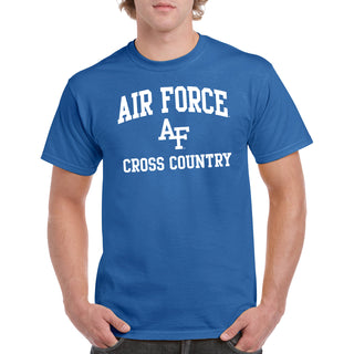 Air Force Academy Arch Logo Cross Country T-Shirt - Royal