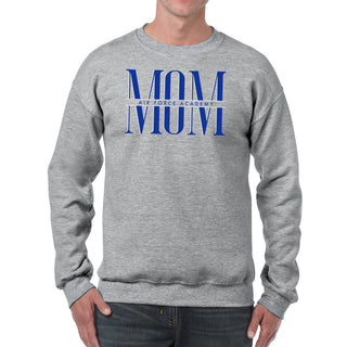 Air Force Academy Falcons Classic Mom Crewneck Sweatshirt - Sport Grey