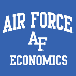 Air Force Academy Arch Logo Economics T-Shirt - Royal