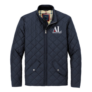 Assistance League Logo LC EMB Brooks Brothers Quilted Jacket - Night Navy