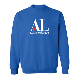 Assistance League Logo Crewneck Sweatshirt - Royal