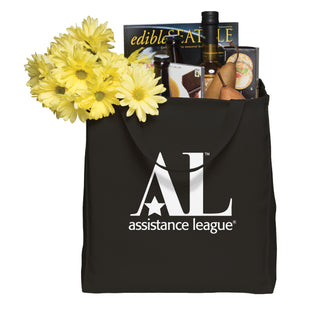 Assistance League Logo Grocery Tote - Black