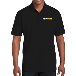 App State Primary Logo LC Polo - Black