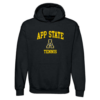 App State Arch Logo Tennis Hoodie - Black