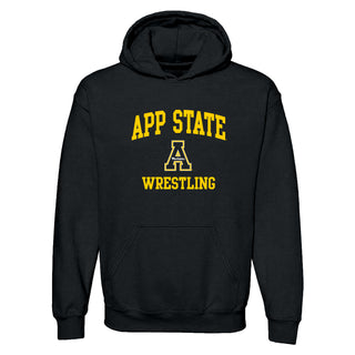 App State Arch Logo Wrestling Hoodie - Black