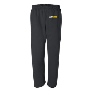 Appalachian State Mountaineers Primary Logo Sweatpants - Black