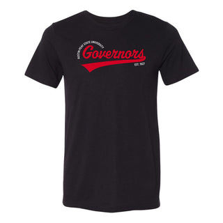 Austin Peay Governors Sunshine Script T-Shirt - Solid Black Triblend