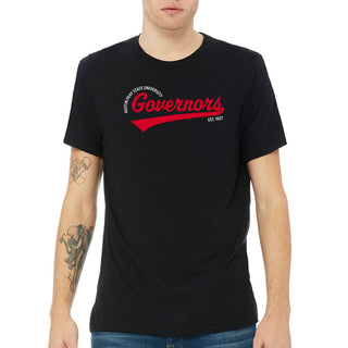 Austin Peay Governors Sunshine Script T-Shirt - Solid Black Triblend