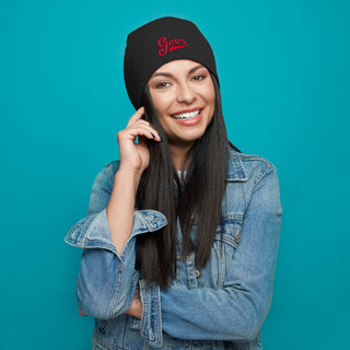 Austin Peay Governors Primary Logo Solid Knit Beanie