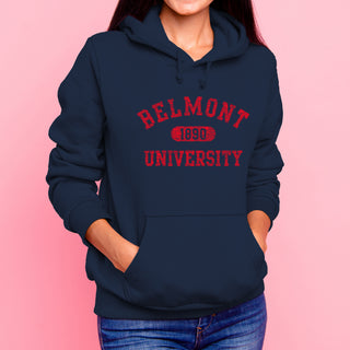 Belmont Athletic Arch Hoodie - Navy