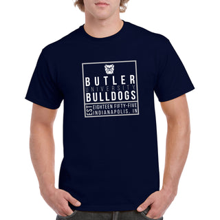 Butler Box Label T Shirt - Navy