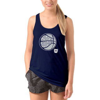 Butler University Bulldogs Street Basketball Tank Top - Navy