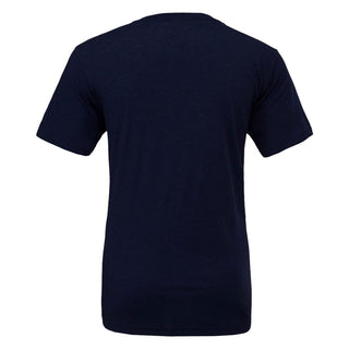 Michigan Block Alumni II Triblend T-Shirt - Solid Navy