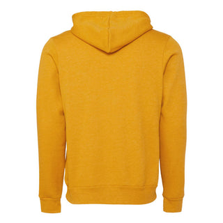 Iowa Basketball Shield Sponge Fleece Hoodie - Heather Mustard