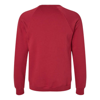 Indiana Football Block Sponge Fleece Raglan Crewneck - Cardinal