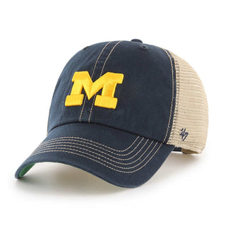 47 Brand Michigan Wolverines Navy Trawler 47 Clean Up - Navy OS
