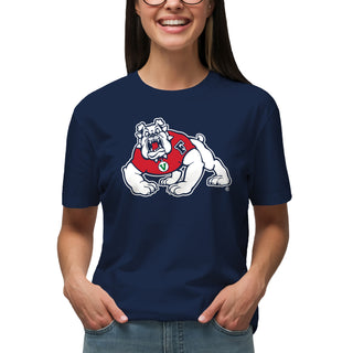 Fresno State Bulldogs Primary Logo T-Shirt - Navy