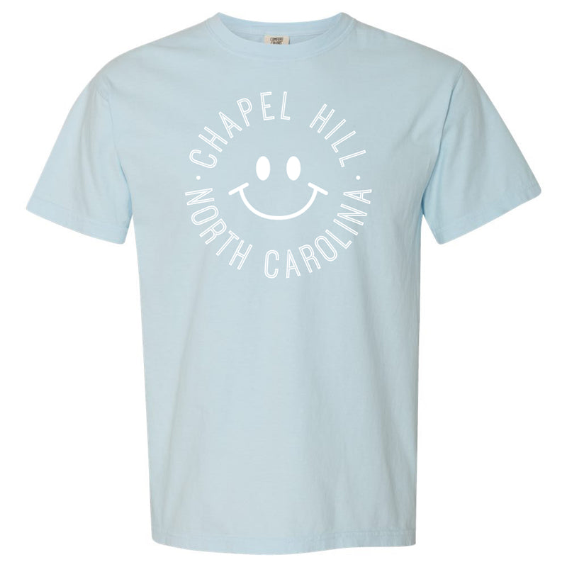 Chapel Hill Monotone Smile CC T-Shirt - Chambray
