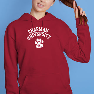 Chapman University Panthers Arch Logo Hoodie - Cardinal