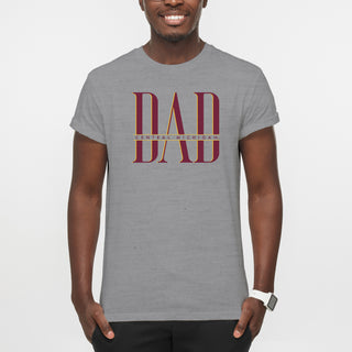 Central Michigan Classic Dad T-Shirt - Sport Grey