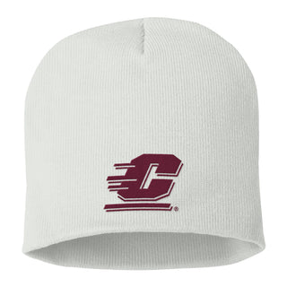Central Michigan Primary Logo Solid Knit Beanie