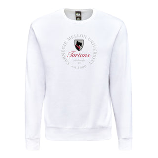 Carnegie Mellon Roundabout BTB Crewneck - White