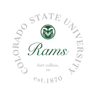 Colorado State Roundabout BTB Crewneck - White